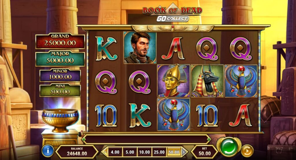 Book of Dead игра